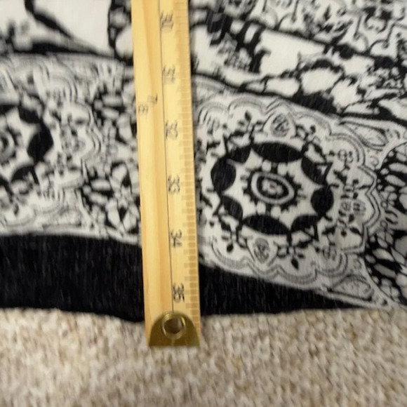 Shyanne Womens Kimono Black & White Western Wear It Mean It One Size Concert - Picture 5 of 6